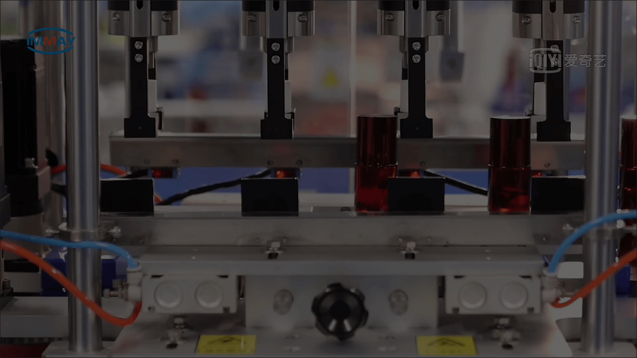 Línea de producción cosmética automática