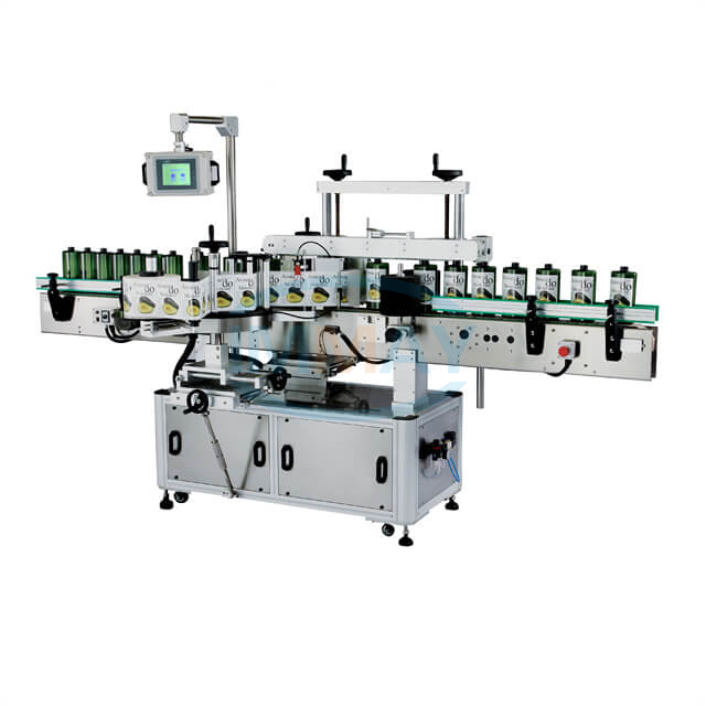 Fabricante de máquina etiquetadora de etiquetas adhesivas de botellas de cilindro automático de alta velocidad