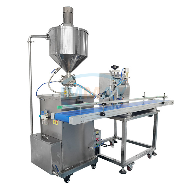 Máquina de llenado de embotellado de tarros de jalea de salsa líquida caliente automática industrial de alta velocidad